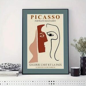 ピカソ　アート　ポスター PICASSO キャンバスアートポスター インテリアポスター　モダン　インテリア　イラスト