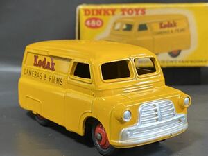 【original】英 Dinky Toys #480　Bedford Van "Kodak"　　ディンキー　ベドフォード　バン　オリジナル　vintage Meccano England