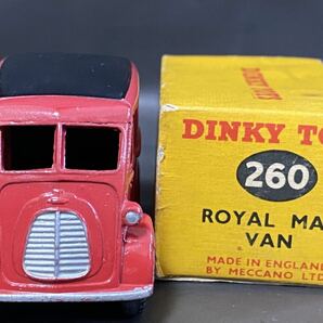 【original】英 Dinky Toys #260 Morris Royal Mail Van  ディンキー モリス バン 郵便 オリジナル 箱付 vintage Meccano Englandの画像5