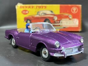  britain Dinky Toys #114 Triumph Spitfire Dinky Triumph spito fire out of print Vintage vintage Meccano England GB UK