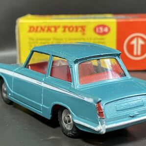 【珍品】英 Dinky Toys #134 Triumph Vitesse  ディンキー トライアンフ ヴィテス ビテス ビンテージ vintage Meccano England UKの画像2