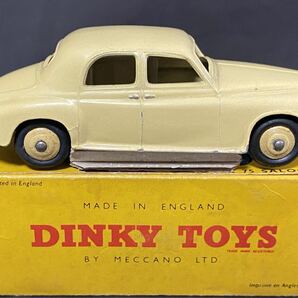 英 Dinky Toys #156 Rover 75 Saloon  ディンキー 40シリーズ ローバー P4 サルーン ビンテージ vintage Meccano England GB UKの画像4