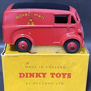 【original】英 Dinky Toys #260 Morris Royal Mail Van  ディンキー モリス バン 郵便 オリジナル 箱付 vintage Meccano Englandの画像4