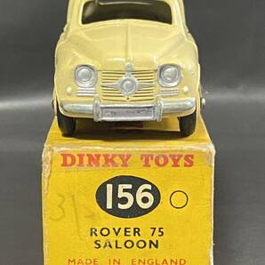 英 Dinky Toys #156 Rover 75 Saloon  ディンキー 40シリーズ ローバー P4 サルーン ビンテージ vintage Meccano England GB UKの画像5