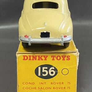 英 Dinky Toys #156 Rover 75 Saloon  ディンキー 40シリーズ ローバー P4 サルーン ビンテージ vintage Meccano England GB UKの画像6