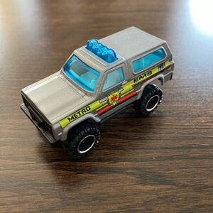 マッチボックス MATCHBOX 1989 CHEVY BLAZER 4×4 シェビー ブレザー ルース