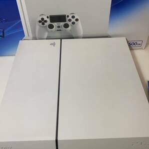 【1円スタート】PlayStation 4★CUH-1200A 500GB 本体★グレイシャーホワイト★売切りの画像2