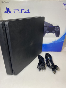 【1円～】PlayStation 4★CUH-2000A 500GB 本体のみ★ジェットブラック★売切り⑤