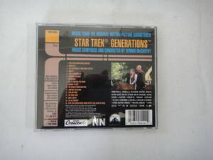 なX-３３　CD　STRA TREK　GENERATIONS　Original Motion Picture Soundtrack　DENNIS McCARTHY