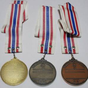 タミヤ グランプリ TAMIYA GRAND PRIX WINNER メダル 金・銀・銅 3種セットの画像6