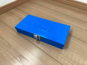 メタルケース ブルー ツールボックス