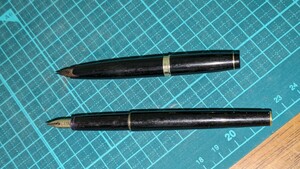 万年筆 PILOTとSAILOR ２本セット出品 中古ジャンク品 部品取りにいかが？ 筆記用具 文房具 両方キャップなし 18K H184