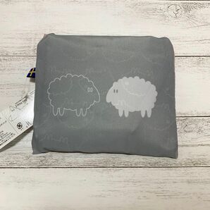 新品 スウェーデン エコバッグ グレー SHEEP