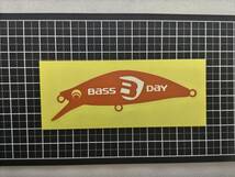 餘龜【新品未使用品】BASSDAY バスデイ ルアー ステッカー シール　フィッシングショー　 非売品　 ※2_画像2