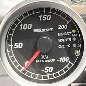 Pivot XV マルチゲージ VW アウディ AUDI 水温 油温 ブースト OBD ピボット ゴルフ GTI R Golf A3 S3 TT sirocco トゥーラン Ⅴ Ⅵ XV-Aの画像8