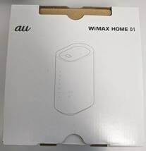 【新品・未使用】ホームルーター au WiMAX HOME 01 (NEC NAS31SWU) SIMフリー おうちWi-Fi UQモバイル_画像2