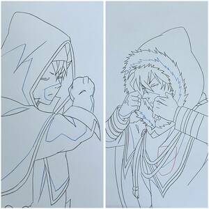 ブラッククローバー オープニング 原画 12枚セット アスタ&ユノ／Cel Genga セル画