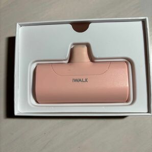 iWALK モバイルバッテリー ピンク