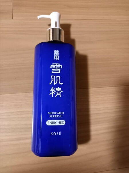 薬用 雪肌精 エンリッチ 500ml コーセー 化粧水 エンリッチ BIG ディスペンサーボトル スキンケア KOSE 薬用雪肌精