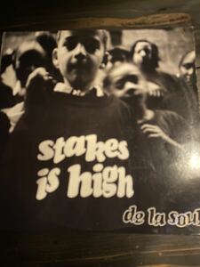 de la soul - stakes is high LP US original jay dee dilla