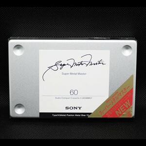 [ new goods / unopened goods ] Sony SONY super metal master 60 SUPER METAL MASTER C-60SMMST metal tape 