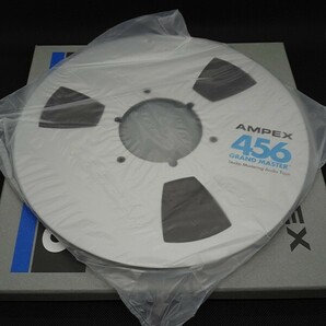 【テープ未開封品】AMPEX 456 オープンリールテープ 10号リール GRAND MASTER STUDIO MASTERING AUDIO TAPEの画像2