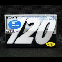 【新品/未開封品】ソニー SONY C-120CDX2E ハイポジションカセットテープ 120分 5本セット_画像1