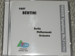 ベルティーニ指揮！マーラー：交響曲第７番 「夜の歌」、BPO。（２CD）