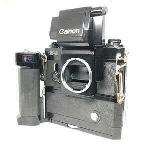 【動作確認済！】Canon キャノン F-1 ボディ/SERVO EE ファインダー/モータードライブ MF【2536777-1/208/rgmry】