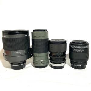 【現状品】SIGMA シグマ APO ZOOM 3.5〜4.5 FOXEY=70〜210mm MIRROR-TELEPHOTO1:8 f=600mmほか【2634307-1/211/rgmry】