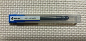 ミスミ 超硬 ボール エンドミル MRC-HBEM4R3 ・高精度用 4枚刃・Misumi R3