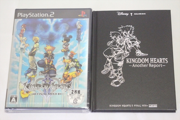 【送料込/未使用】おまけ付　PS2★　キングダムハーツ2ファイナルミックス+　★アナザーリポート