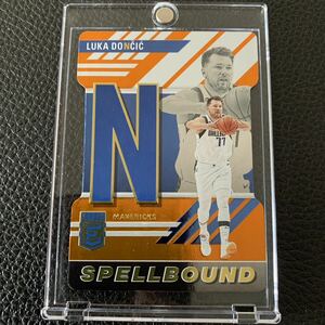 Luka Doncic 2023-24 Panini Donruss Elite Spellbound Die Cut Orange ルカ・ドンチッチ