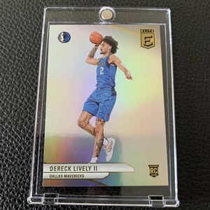 Dereck Lively II RC 2023-24 Panini Donruss Elite Base ルーキー デレック・ライブリー