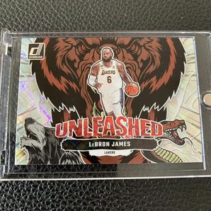 【レア】LeBron James 2023-24 Panini Donruss Unleashed Diamond レブロン・ジェームスの画像1