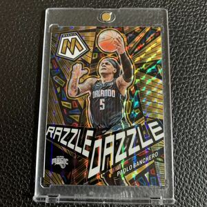 【激レア!!）Paolo Banchero RC 2022-23 Panini Mosaic Razzle Dazzle Mosaic Prizm SSP ルーキー