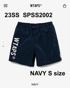 23SS WTAPS SPSS2002 NAVY S size темно-синий шорты шорты шорты SHORTS Logo / design sign college logo нейлон 