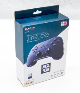 ELECOM PC для беспроводной игра накладка беспроводной WIRELESS Gamepad for Windows JC-U3912TBK новый товар не использовался 