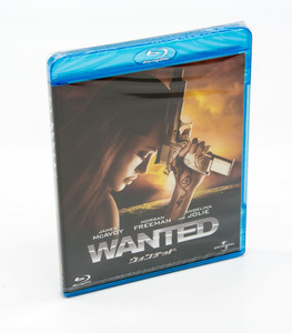 ウォンテッド Wanted ブルーレイ Blu-ray ジェームズ・マカヴォイ アンジェリーナ・ジョリー モーガン・フリーマン 新品未開封 セル版