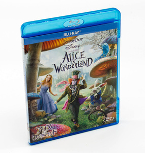 アリス・イン・ワンダーランド Alice in Wonderland ブルーレイ BD Blu-ray ジョニー・デップ ミア・ワシコウスカ 中古 セル版