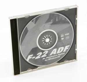 F-22 ADF エア・ドミナンスファイター 完全日本語版 CD-ROM Windows PC版 中古 ディスクのみ