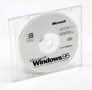 Microsoft Windows95 Japanese edition PC/AT compatible correspondence DSP version used disk only Pro duct key none 