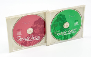 富士通 ファンタスティックフォーチュン Fantastic Fortune 同梱特典 ドラマCD付き CD-ROM 2枚組 Windows PC版 中古 ケース・ディスクのみ