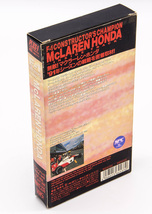 F-1グランプリ F-1コンストラクターズチャンピオン マクラーレン・ホンダ McLAREN HONDA INSIDE TRACK ビデオ VHS 中古 セナ ベルガー_画像2