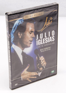 JULIO IGLESIAS LIVE IN JERUSALEM フリオ・イグレシアス 輸入盤 DVD ライブ 全11曲収録 DVD 新品未開封 セル版