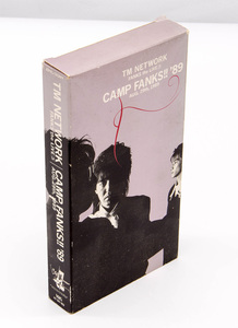 TM NETWORK FANKS the LIVE 3 CAMP FANKS!! '89 AUG 29th 1989 ビデオ VHS HiFi 中古