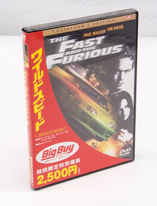 ワイルド・スピード The Fast and the Furious DVD ポール・ウォーカー ヴィン・ディーゼル ミシェル・ロドリゲス 新品未開封