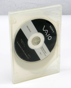 SONY VAIO Windows Vista дополнение диск VGQ-VUG1S CD-ROM 3 листов комплект выпуск на японском языке б/у 