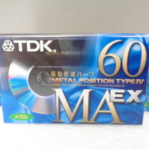 メタルテープ TYPE Ⅳ 新品 未開封 10本まとめて TDK MAEX-60の画像2