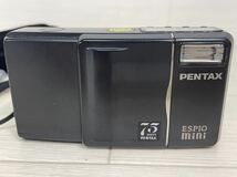 [ML10337-1]1円〜！PENTAX ESPIO mini 75周年モデル　コンパクトフィルムカメラ シャッター　フラッシュok_画像3